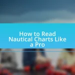 How to Read Nautical Charts Like a Pro